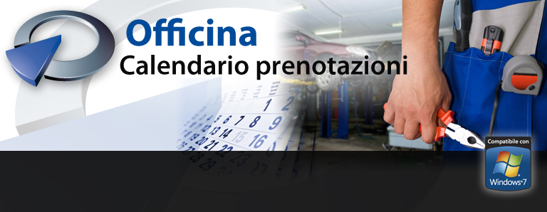Officina calendario prenotazioni